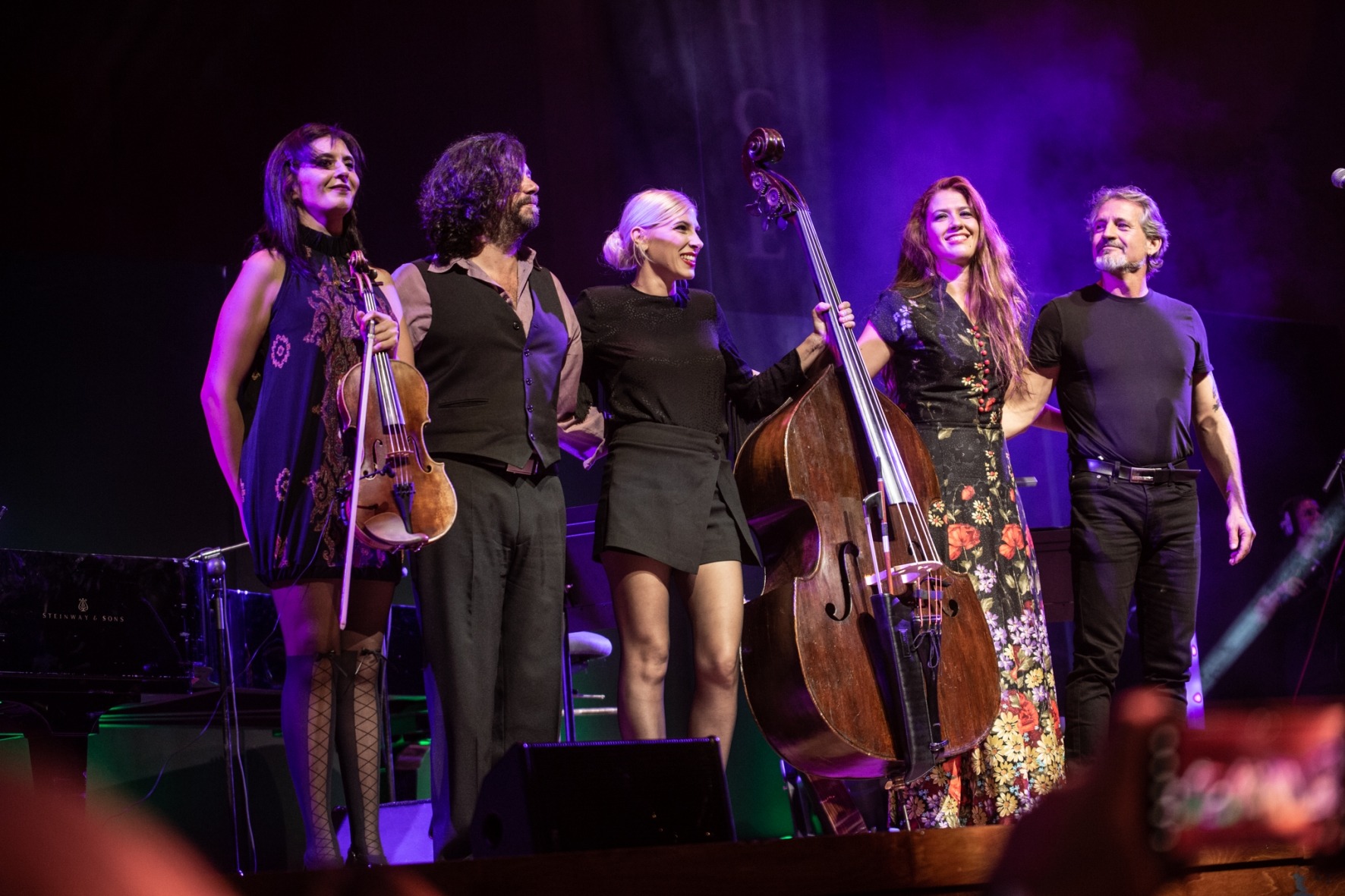 La-Maquina-teatro-tango-madrid El grupo de tango presentando su disco en el teatro monumental de madrid